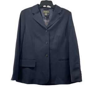 NWOT Eddie Bauer Navy Blazer Size 10P